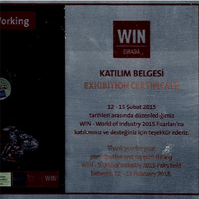Wın - World of Industry 2015